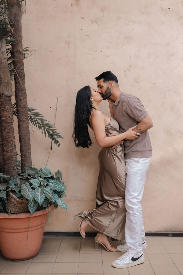 Varun and Nirali together during their pre-wedding portraits